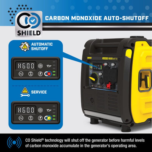 Champion 5500W Remote Start Inverter (201470)