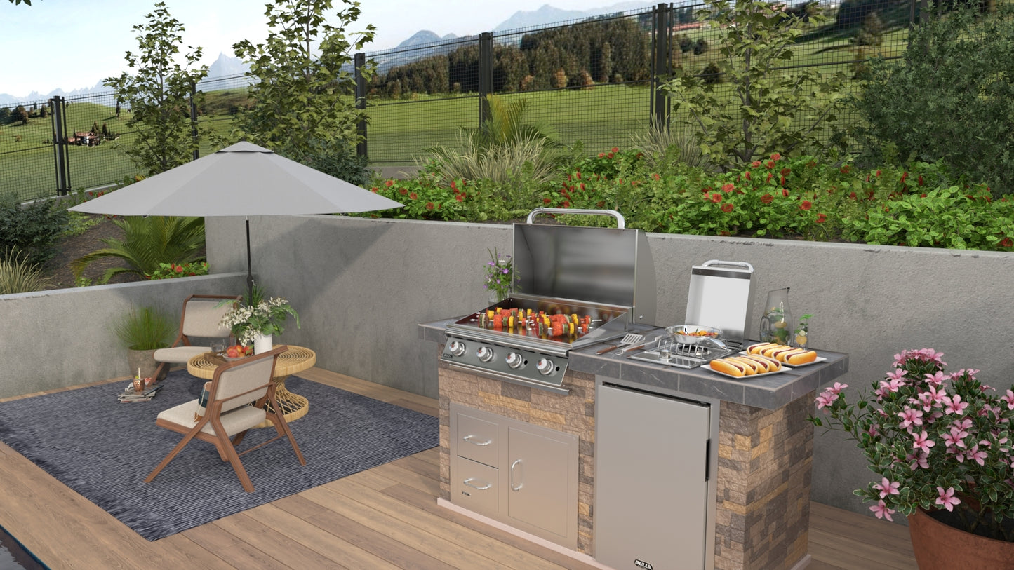 Bull Stockman Commercial Style 30" Gas Griddle Head (NG/LP)