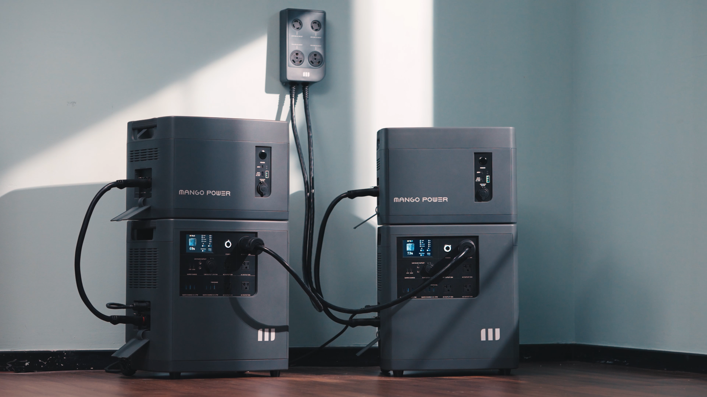 2 Mango Power E+ 2 E Extra Battery + mSocket Pro