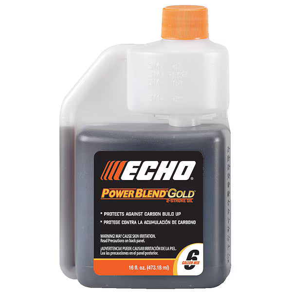 ECHO PowerBlend® Gold 16 Oz. 2-Stroke 2-Cycle Engine Oil, ISO-L-EGD Certified