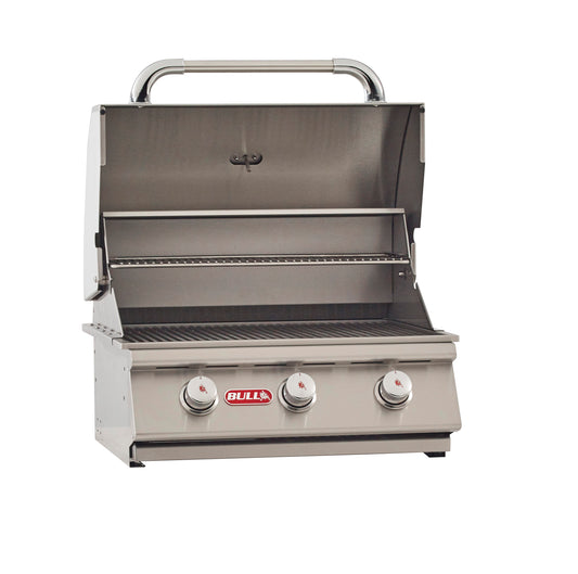 Bull Steer 24" 3 Burner Built-In Gas Grill (NG/LP)