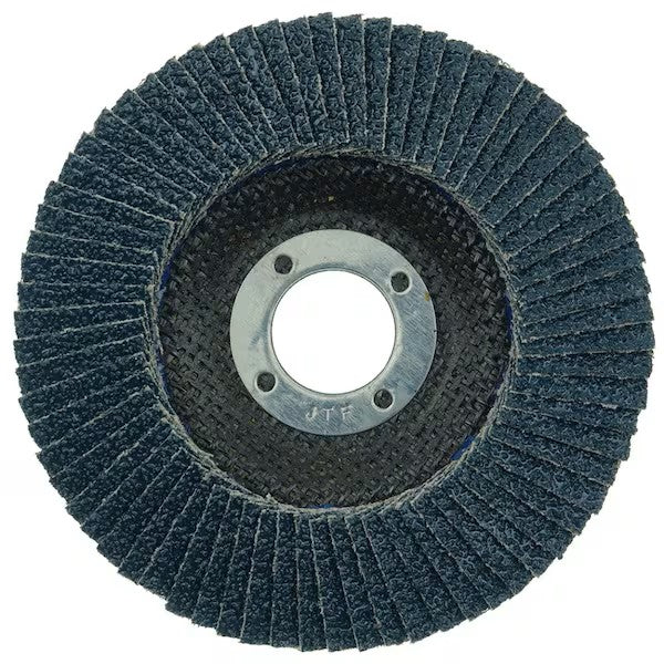 Weiler Tiger Paw 4-1/2 in Flap Discs, 40-Grit, 10-Pack