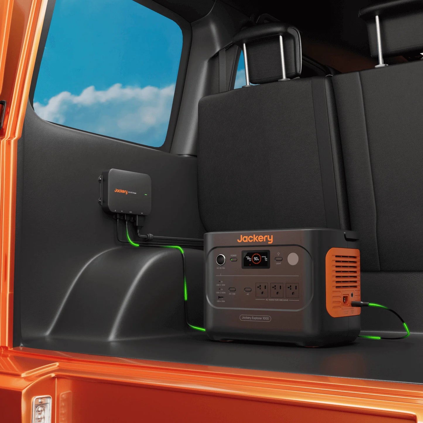 Jackery 600W Alternator Charger | Fast In-Vehicle Charging