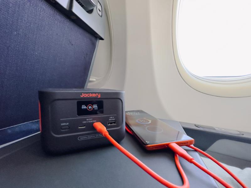 Jackery Explorer 100 Plus w/case | 99Wh Travel Power Station