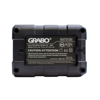 GRABO Pro Brushless 20V Battery Charger