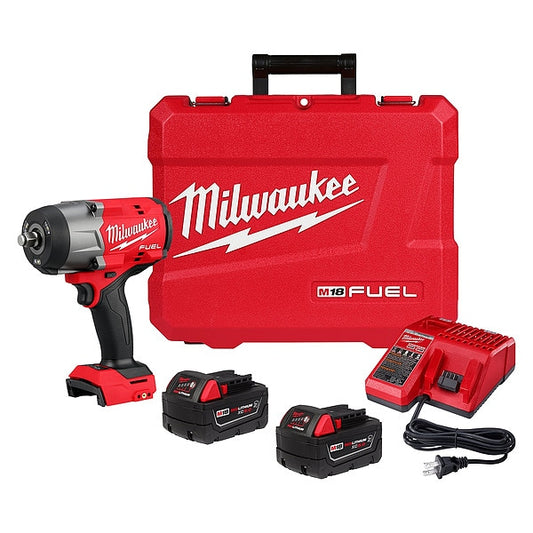 M18 FUEL 1/2" High Torque Impact Wrench w/ Friction Ring Kit, Hard Case Kit (2967-22)