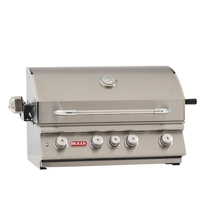 Bull Angus 30" Built-In Gas Grill – 4-Burner Stainless Steel BBQ (LP/NG)