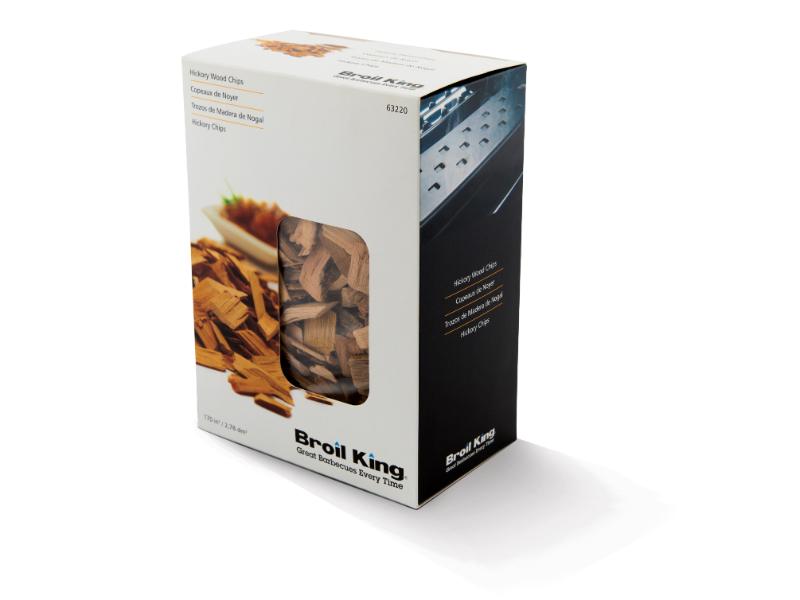 Broil King® Hickory Wood Chips - 100% Natural BBQ Smoke (63220)