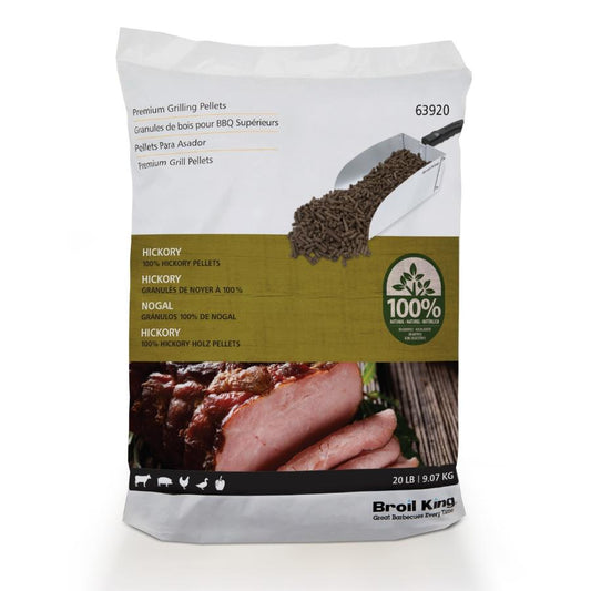 Broil King Hickory Wood Pellets - 20lbs (63920)
