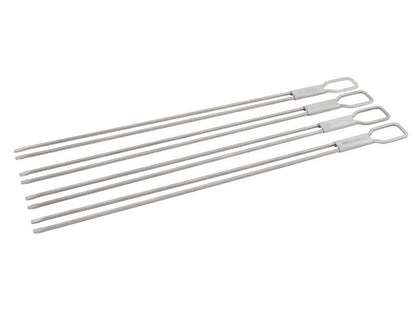 Broil King Stainless Steel Dual Prong Skewers - 4 Pack (BK64049)