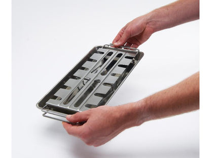 Broil King Stainless Steel Wing Rack & Roaster Pan (64152)