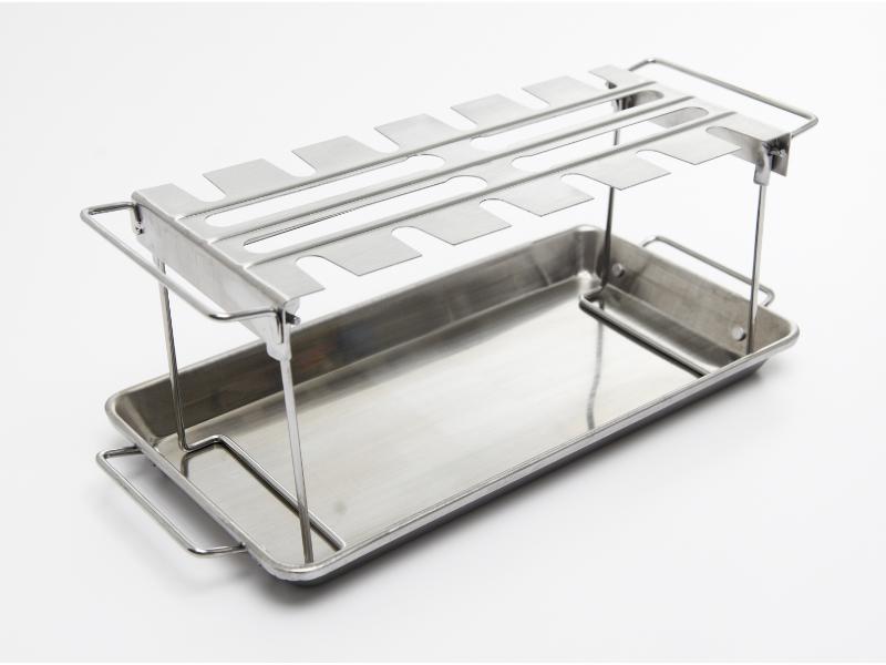 Broil King Stainless Steel Wing Rack & Roaster Pan (64152)
