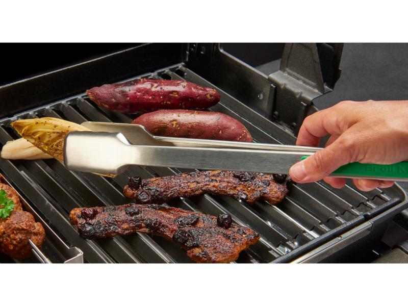 Broil King 3-Pack Color-Coded Locking Grill Tongs (#64312)