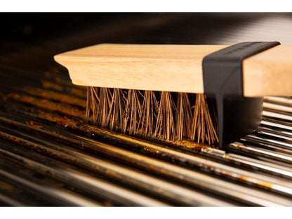 Broil King Heavy-Duty Wood Grill Brush with Extra-Long Palmyra Bristles (#65228)