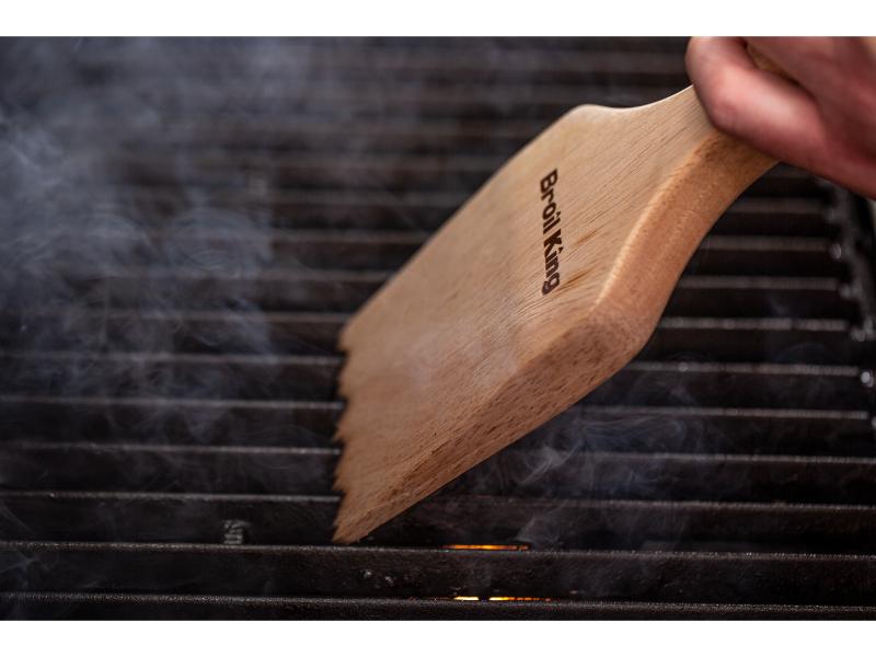 Broil King Wood Scraper Grill Brush (#65335)