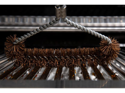 Broil King Tri-Head Twisted Palmyra Grill Brush (#65648)