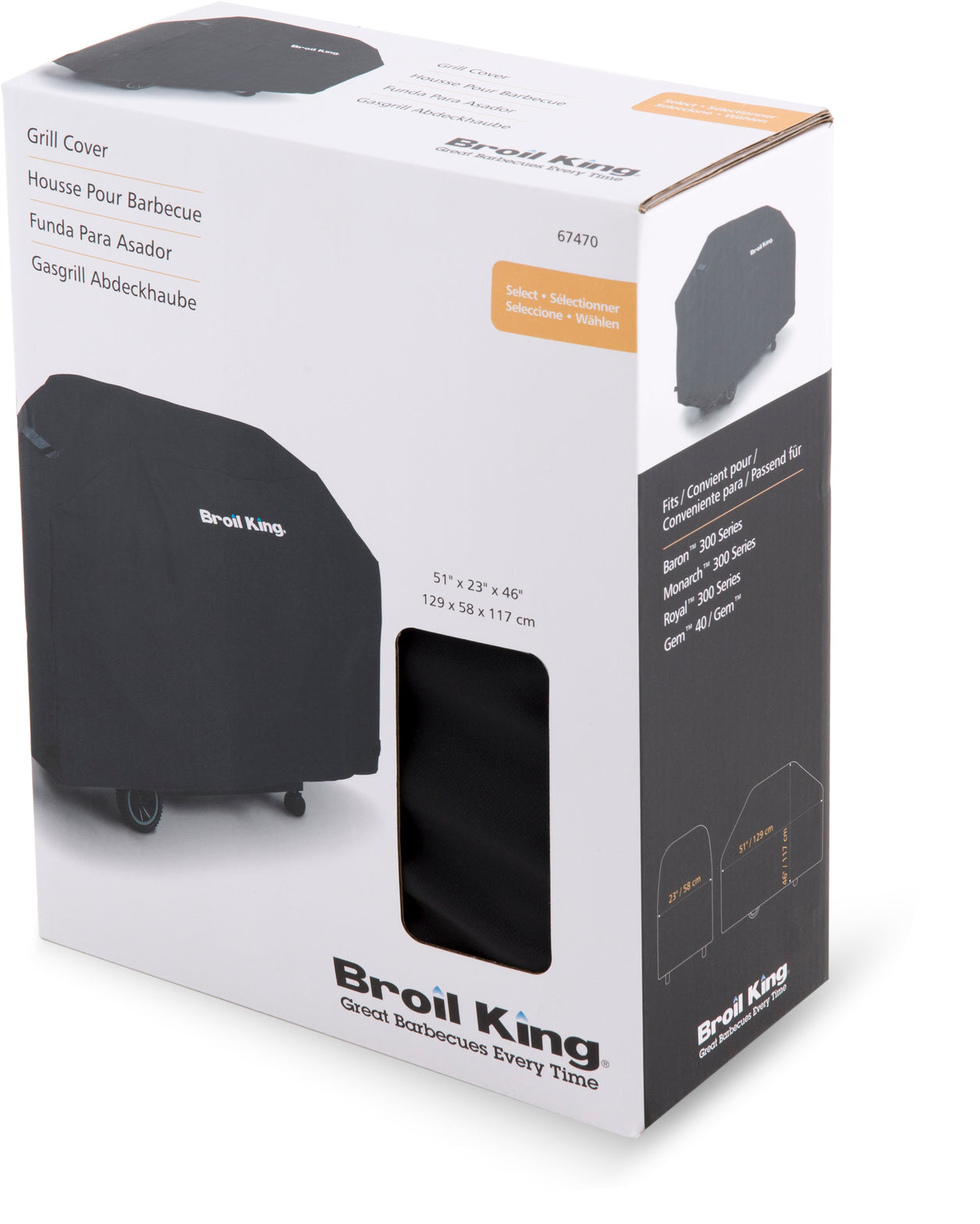 Broil King Freestanding Grill Cover - Baron/Monarch/Gem 300