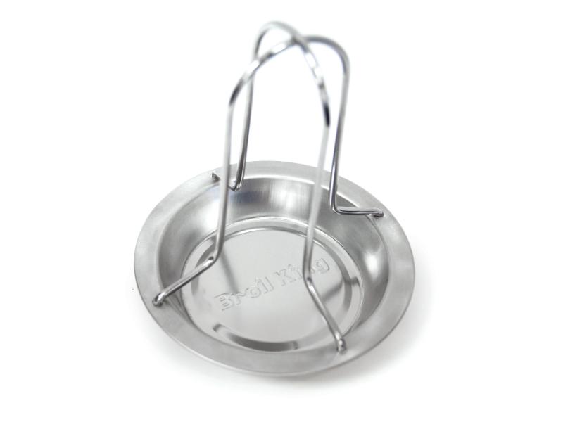 Broil King Stainless Steel Chicken Roaster with Integrated Thermometer (#69132)