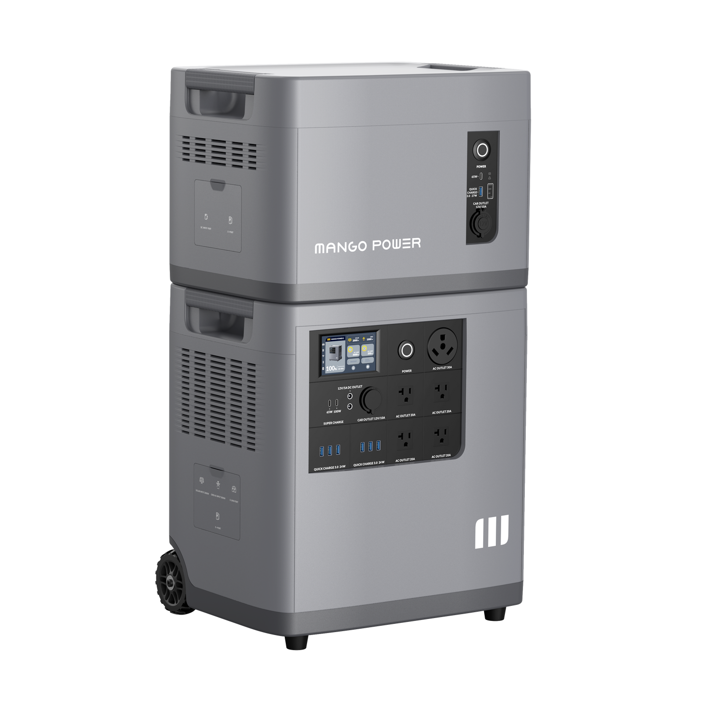 Mango Power E Big Battery Solar Generator Kit