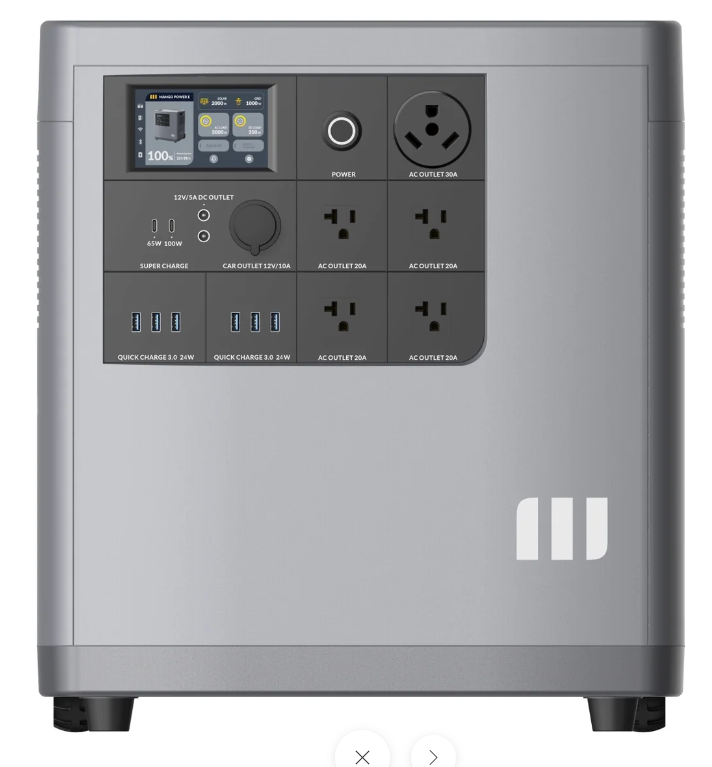 Mango Power E 120V Plus 2 - 200W Solar Panels Package