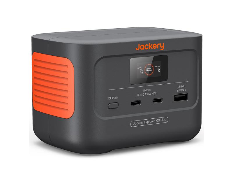 Jackery Explorer 100 Plus w/case | 99Wh Travel Power Station