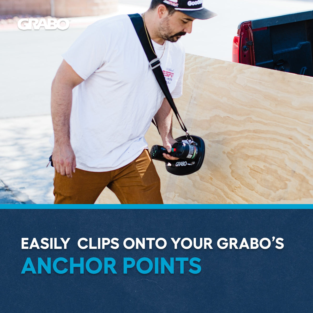 GRABO Ergonomic Hands-Free Lifting Strap