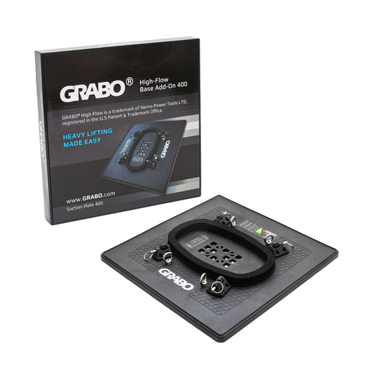 GRABO High-Flow Base Add-On 400 with packaging on a white background