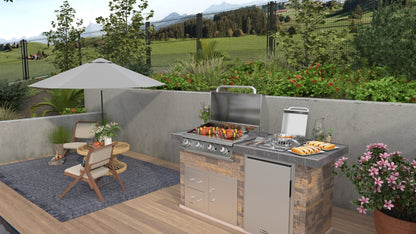 Bull Stockman Commercial Style 30" Gas Griddle Head (NG/LP)