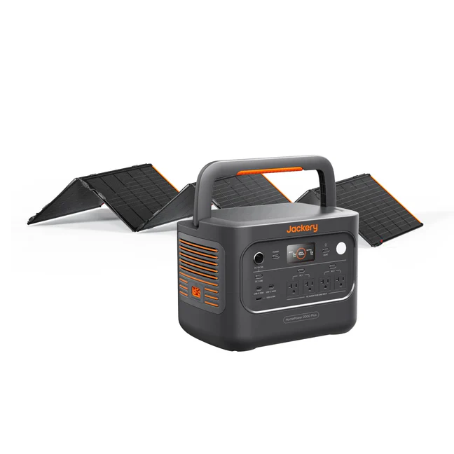 Jackery HomePower 2000 Plus v2 Solar Generator Kit