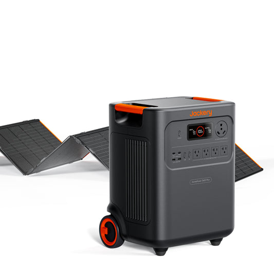 Jackery HomePower 3600 Plus Solar Generator Kit