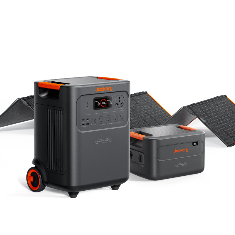 Jackery HomePower 3600Plus Power Systems & Solar Generator Bundles