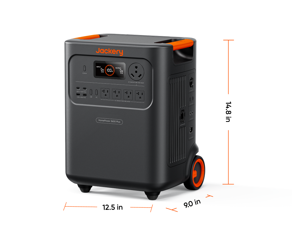 Jackery HomePower 3600 Plus Solar Generator Kit