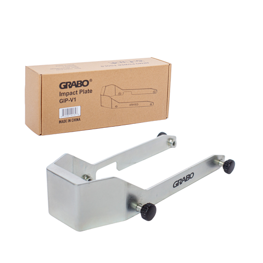 GRABO impact plate with packaging on a white background