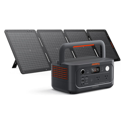 Jackery Explorer 500 v2 + 100W SolarSaga Air Solar Generator Kit