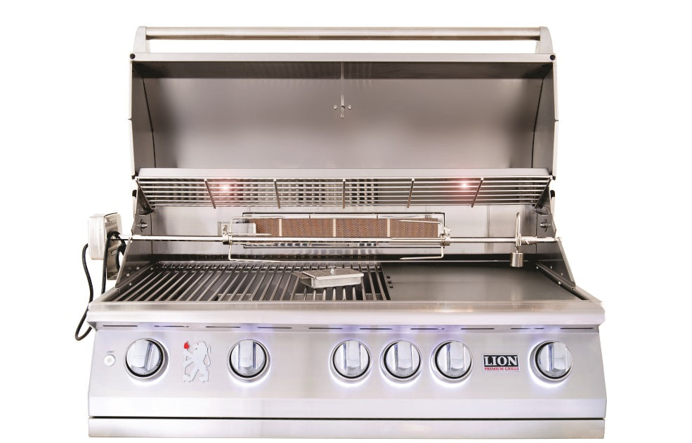 Lion L90000 40-Inch Stainless Steel Built-In Gas Grill (LP/NG)