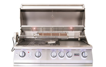 Lion L90000 40-Inch Stainless Steel Built-In Gas Grill (LP/NG)