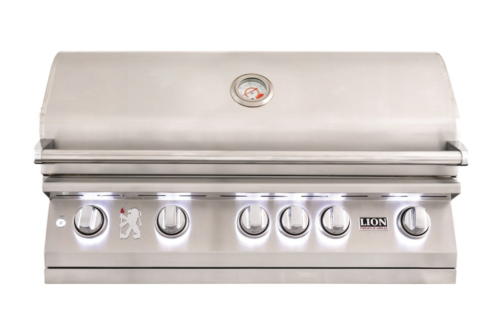 Lion L90000 40-Inch Stainless Steel Built-In Gas Grill (LP/NG)