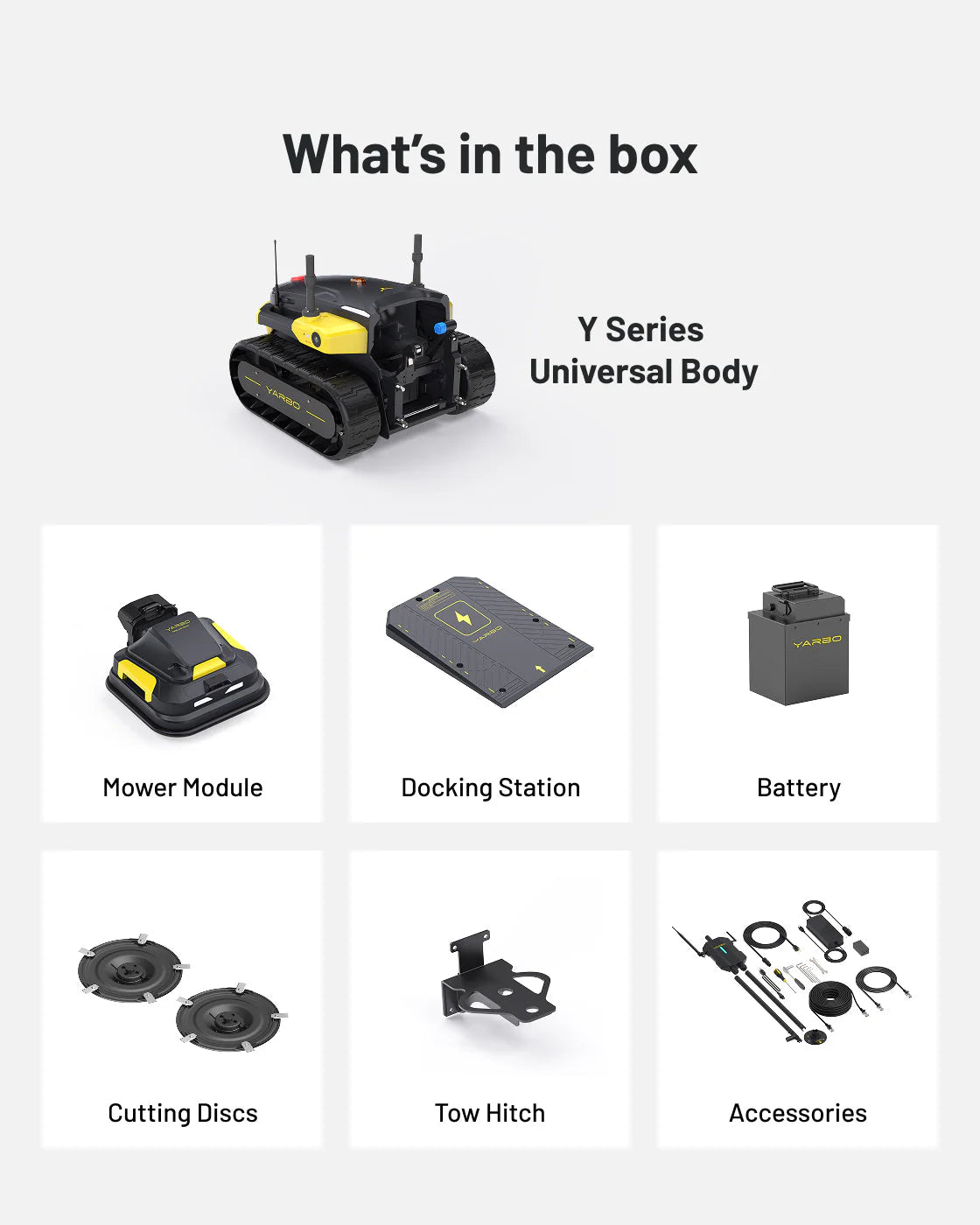 Yarbo Lawn Mower Autonomous Robotic Mower System (Standard Bundle)