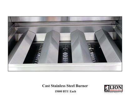 Lion L75000 32" Premium Built-In Gas Grill with Gourmet Package