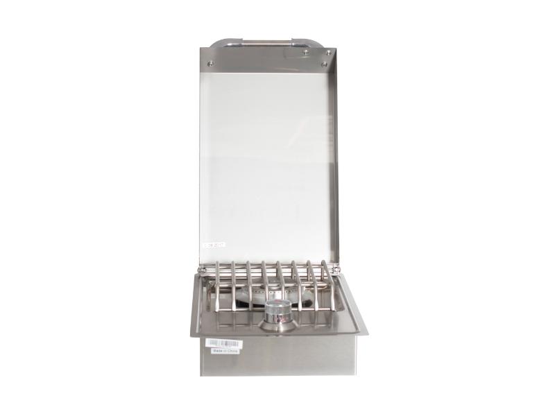 Bull Single Stainless Steel Side Burner LP 60008/NG 60009