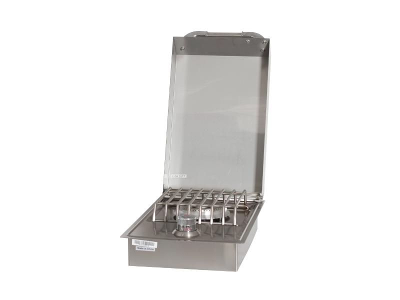 Bull Single Stainless Steel Side Burner LP 60008/NG 60009