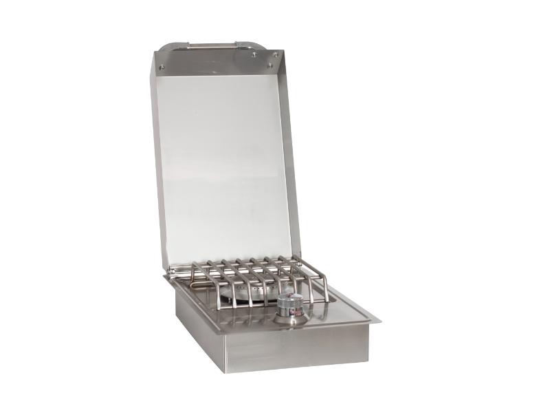 Bull Single Stainless Steel Side Burner LP 60008/NG 60009