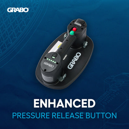 GRABO V2 Cordless Vacuum Suction Gripster, 1 Battery 1 Seal