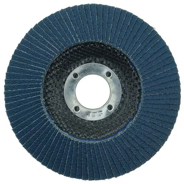 Weiler Wolverine 4-1/2 in Flap Discs, 60-Grit, 10-Pack