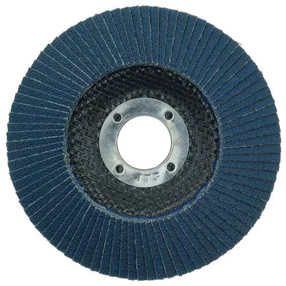 Weiler Wolverine 4-1/2 in Flap Discs, 60-Grit, 10-Pack