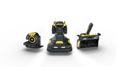 Yarbo 4-in-1 Master Bundle: Universal Core + Lawn Mower Pro + Snow Blower Gen 2 + Leaf Blower