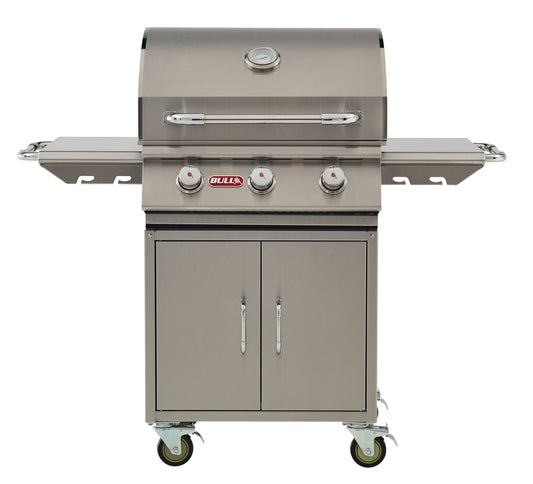Bull Steer 24" 3-Burner Freestanding Grill (NG/LP)