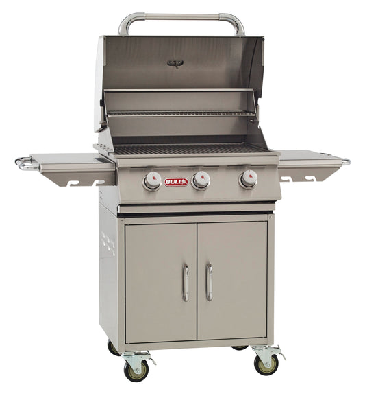 Bull Outdoor Products Steer 24" 3-Burner Freestanding Grill (NG/LP)