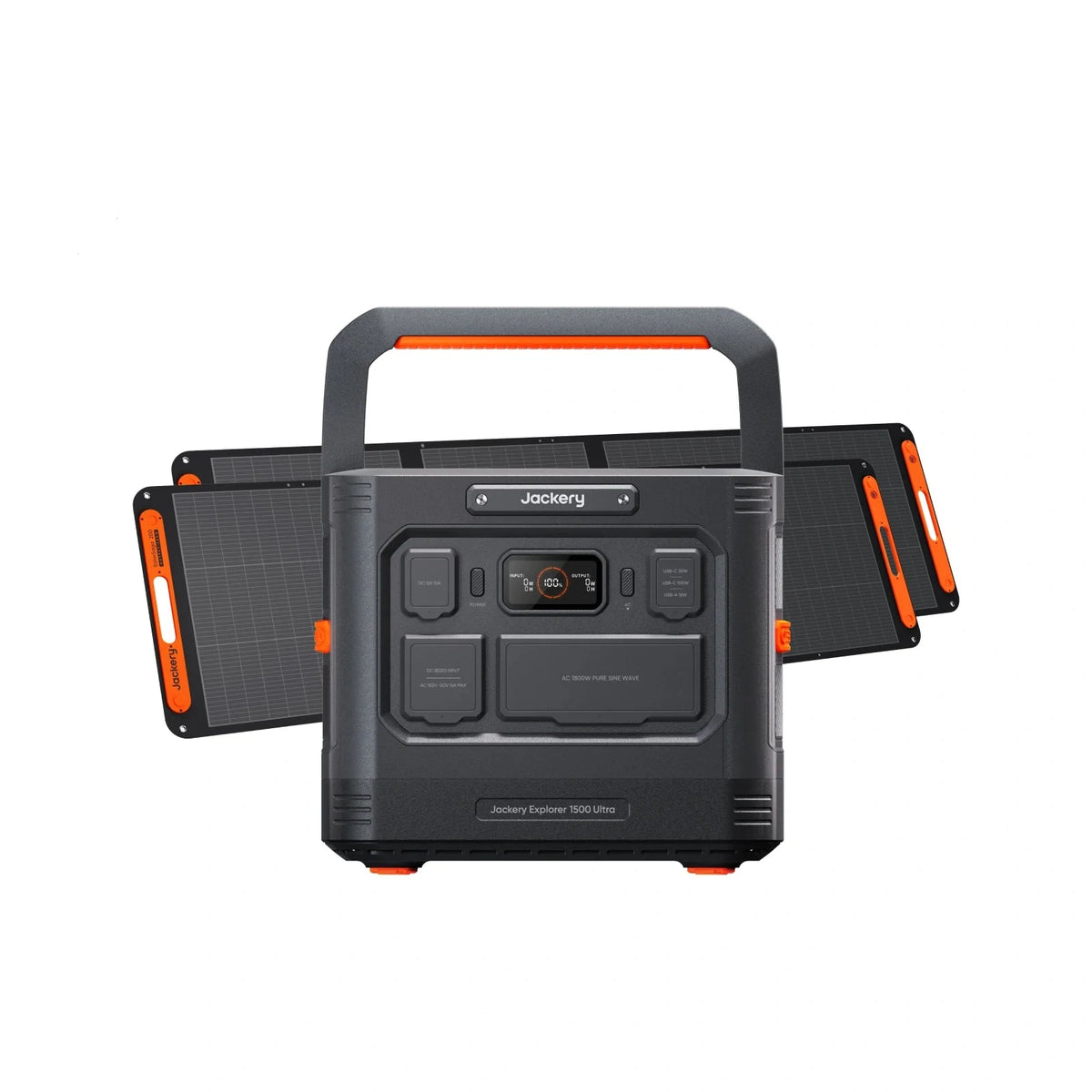 Jackery Explorer 1500 Ultra + 2 SolarSaga 200W Solar Panels
