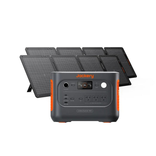Jackery Explorer 1500 v2 + 2x 100W Air Panels